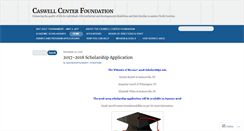 Desktop Screenshot of caswellcenterfoundation.com